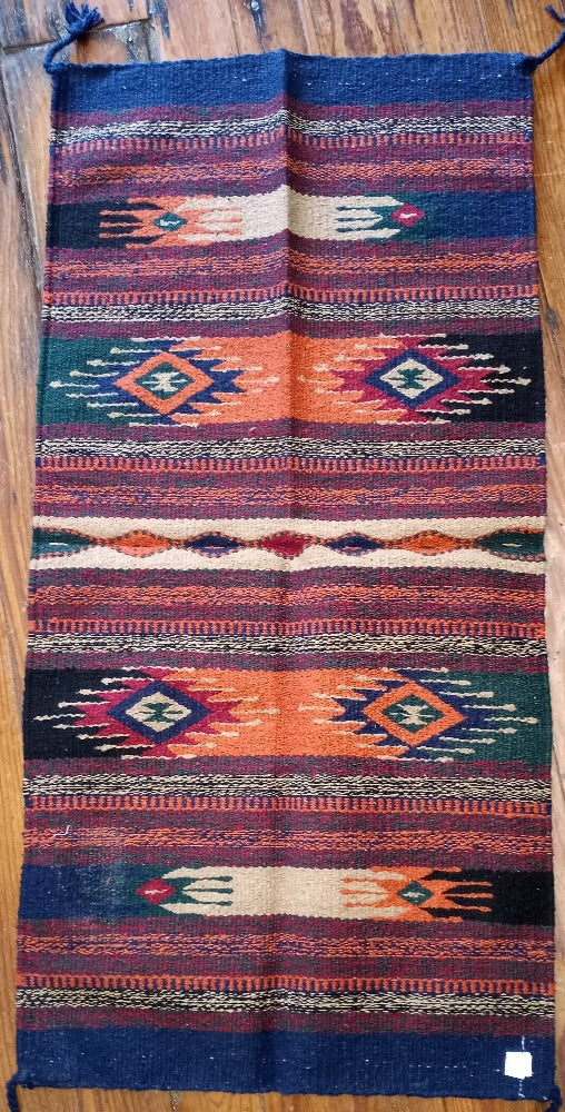 Western Woven Rug 20x40" various colors