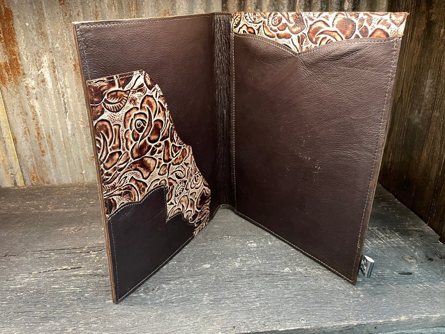 Western Leather Notepad, Legal Size